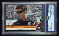 Denny Hamlin Signed 2009 Press Pass Red #131 (PSA) at PristineAuction.com