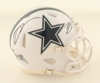Trevon Diggs & Stephon Gilmore Signed Cowboys Speed Mini Helmet (JSA) at PristineAuction.com