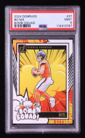 Bo Nix 2024 Donruss Bomb Squad #27 RC (PSA 9) at PristineAuction.com