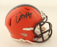 Elijah Moore Signed Browns Speed Mini Helmet (JSA) at PristineAuction.com