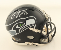 Tyler Lockett Signed Seahawks Speed Mini Helmet (JSA) at PristineAuction.com