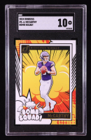 J.J. McCarthy 2024 Donruss Bomb Squad #5 RC (SGC 10) at PristineAuction.com