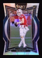 Drake Maye 2024 Select Prizm Silver #27 RC at PristineAuction.com