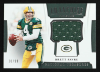 Brett Favre 2018 Panini National Treasures Franchise Treasures Materials #7 #10/99 at PristineAuction.com