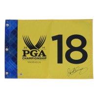 Rory McIlroy Signed 2014 PGA Championship Valhalla Golf Pin Flag (PSA) at PristineAuction.com