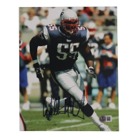 Willie McGinest Signed Patriots 8x10 Photo (Beckett) at PristineAuction.com