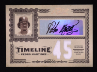 Pedro Martinez 2005 Prime Cuts Timeline Signature Material Jersey Number #T19 #9/10 at PristineAuction.com