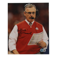 Jim Tressel Signed Ohio State Buckeyes 8x10 Photo Inscribed "Go Bucks!" (Beckett) at PristineAuction.com