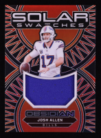 Josh Allen 2024 Panini Obsidian Solar Swatches #22 at PristineAuction.com