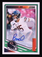 Rome Odunze 2025 Score Signatures #289 at PristineAuction.com