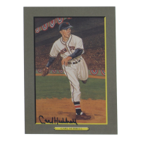 Carl Hubbell Signed Perez Steele Great Moments Card #35 (Beckett) at PristineAuction.com