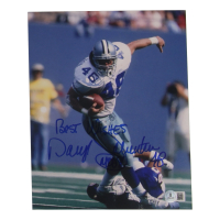 Daryl "Moose" Johnston Signed Cowboys 8x10 Photo Inscribed "Best Wishes" (Beckett) at PristineAuction.com