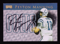 Peyton Manning 1999 Playoff Prestige SSD Checklists Autographs #CL13 #22/250 at PristineAuction.com