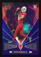 Marvin Harrison Jr. 2024 Panini Phoenix Rookie Rising Blue #45 RC #09/50 at PristineAuction.com