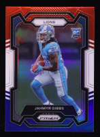 Jahmyr Gibbs 2023 Panini Prizm Prizms Red White and Blue #331 RC at PristineAuction.com