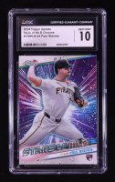 Paul Skenes 2024 Topps Stars of MLB Chrome #CSMLB64 RC (CGC 10) at PristineAuction.com