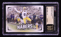 Malik Nabers 2024 Panini Luminance #183 RC (CGC 10) at PristineAuction.com