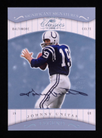 Johnny Unitas 2001 Donruss Classics Significant Signatures #172 at PristineAuction.com