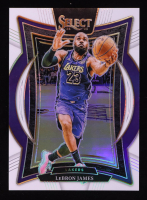 LeBron James 2024-25 Select White Prizms #54 #066/149 at PristineAuction.com