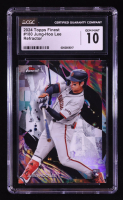 Jung-Hoo Lee 2024 Finest Refractor #180 RC (CGC 10) at PristineAuction.com