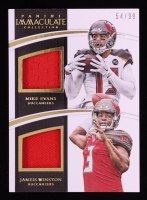 Jameis Winston RC / Mike Evans 2015 Immaculate Collection Dual Jerseys #22 #54/99 at PristineAuction.com
