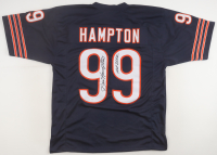 Dan Hampton Signed Jersey Inscribed "HOF 2002" (JSA) at PristineAuction.com