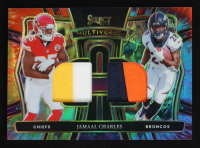 Jamaal Charles 2024 Select Multiverse Dual Jerseys Prizm Tie Dye #45 #01/25 at PristineAuction.com