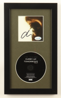 The Weeknd Signed Custom Framed "Hurry Up Tomorrow" CD Album Insert Display With Disc (ACOA) at PristineAuction.com