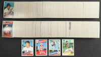 1985 Topps Baseball Complete Set of (792) Cards with Mark McGwire #401 RC, Kirby Puckett #536 RC, Roger Clemens #181 RC, Nolan Ryan #760 at PristineAuction.com
