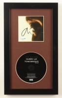 The Weeknd Signed Custom Framed "Hurry Up Tomorrow" CD Album Insert Display With Disc (ACOA) at PristineAuction.com