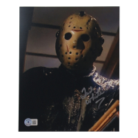 Ted White Signed "Friday the 13th: The Final Chapter" 8x10 Poster (Beckett) at PristineAuction.com