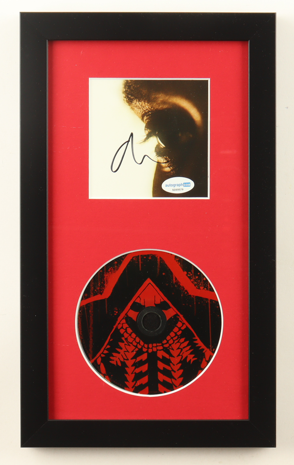 The Weeknd Signed Custom Framed "Hurry Up Tomorrow" CD Album Insert Display With Disc (ACOA) at PristineAuction.com The Weeknd Signed Custom Framed "Hurry Up Tomorrow" CD Album Insert Display With Disc (ACOA) at PristineAuction.com
