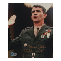 Oliver North Signed 8x10 Photo Inscribed "Semper Fidelis" (Beckett) at PristineAuction.com
