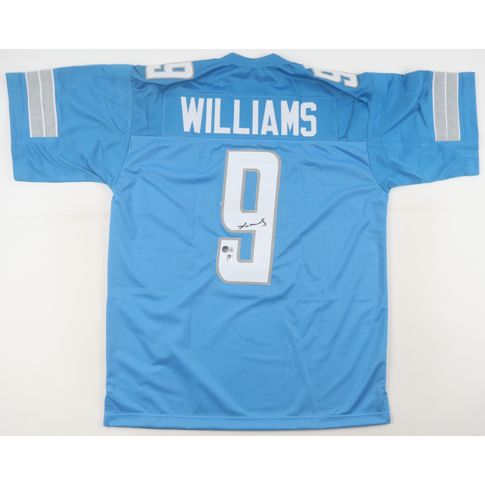 Jameson Williams Signed Jersey (Beckett & Williams) at PristineAuction.com