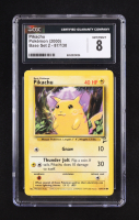 Pikachu 2000 Pokemon Base 2 Unlimited #87 (CGC 8) at PristineAuction.com