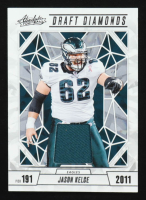 Jason Kelce 2024 Absolute Draft Diamonds Jerseys #6 at PristineAuction.com