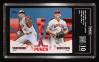 Reid Detmers / Shohei Ohtani 2023 Topps One Two Punch Blue #12P23 (TAG 10) at PristineAuction.com