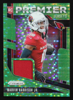 Marvin Harrison Jr. 2024 Panini Prizm Premier Jerseys Neon Green Pulsar #7 RC at PristineAuction.com