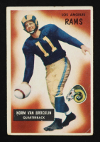 Norm Van Brocklin 1955 Bowman #32 at PristineAuction.com