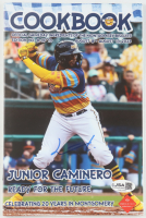 Junior Caminero Signed Montgomery Biscuits "Cookbook" Program (JSA) at PristineAuction.com