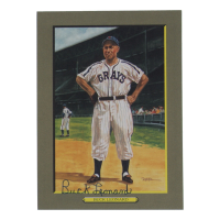 Buck Leonard Signed Perez Steele Great Moments Card #58 (Beckett) at PristineAuction.com