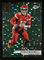 Patrick Mahomes II 2024 Elite Green Disco #70 at PristineAuction.com