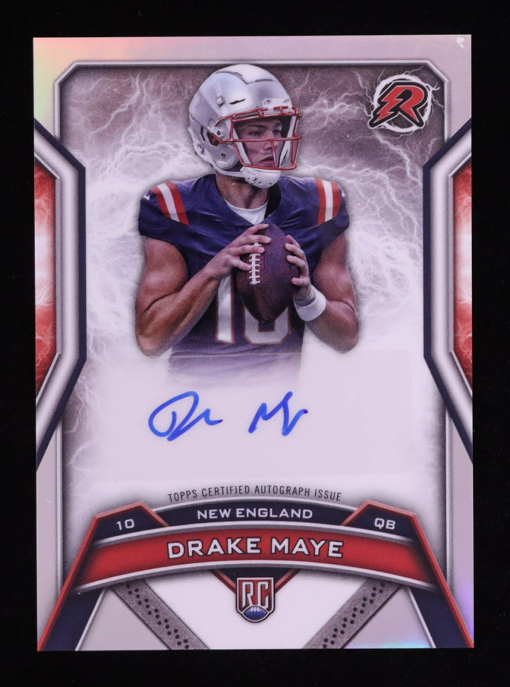 Drake Maye 2024 Topps Resurgence Resurgence Rookie Signatures #RRSDM