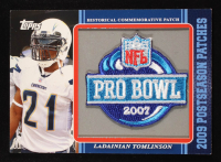Ladainian Tomlinson 2009 Topps Postseason Patches #PPR42 at PristineAuction.com