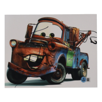Larry the Cable Guy Signed "Cars" 8x10 Photo (Beckett) at PristineAuction.com
