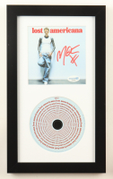 MGK Signed Custom Framed "Lost Americana" CD Album Insert Display With Disc (ACOA) at PristineAuction.com