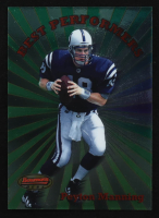 Peyton Manning 1998 Bowman's Best Performers #BP1 RC at PristineAuction.com