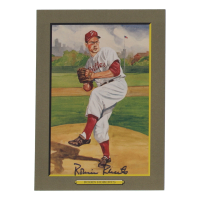 Robin Roberts Signed Perez Steele Great Moments Card #17 (Beckett) at PristineAuction.com