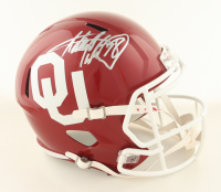 Adrian Peterson Signed Oklahoma Sooners Full-Size Speed Helmet (JSA) at PristineAuction.com