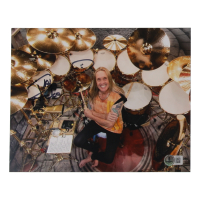 Nicko McBrain Signed 8x10 Photo (Beckett) at PristineAuction.com